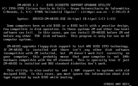(image for) 2M Floppy Format v3.0 MS-DOS (1995)