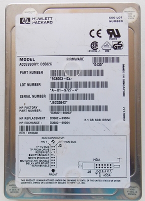 (image for) Hewlett Packard NetServer Storage System 2GB Ultra SCSI