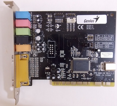 (image for) Genius Sound Maker Value 5.1 PCI Rev 1.2