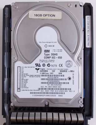 (image for) IBM Ultrastar 18XP 18W 18GB Ultra3 SCSI
