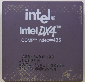 (image for) Intel i486 DX4 100