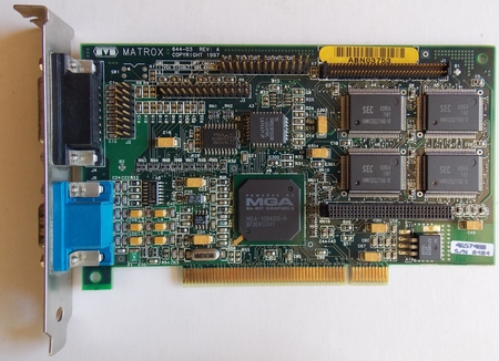(image for) Matrox Mystique 4MB PCI