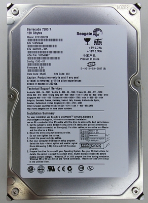 (image for) Seagate Barracuda ST3120022A IDE 120GB