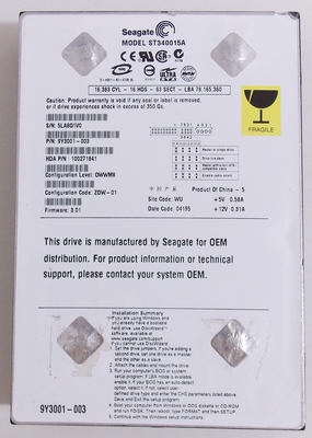 (image for) Seagate Barracuda 5400.1 IDE 40GB
