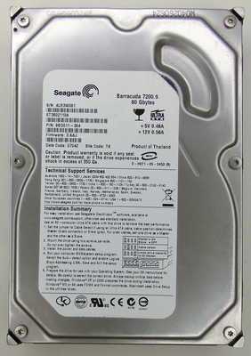 (image for) Seagate Barracuda ST3802110A IDE 80GB