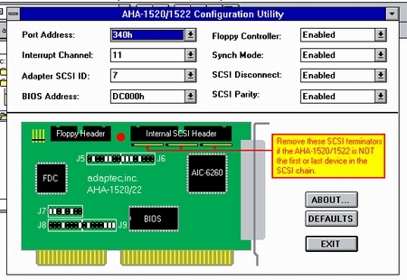 (image for) Windows 3.0 SCSI Viewer for Adaptec AHA-1520 & AHA-1522