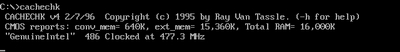 (image for) Cache Check Version 4.0 (1996)