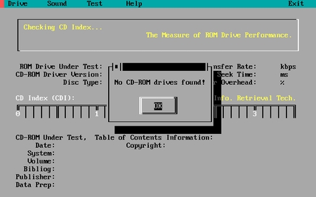 (image for) Compact Disc Read Only Memory Performance Index (1994)