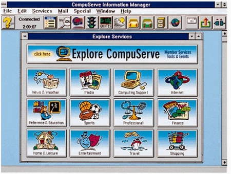 (image for) CompuServe Information Manager 2.1.3