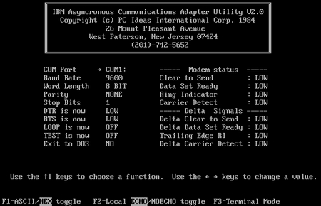 (image for) IBM Asyncronous Communications Adapter Utility