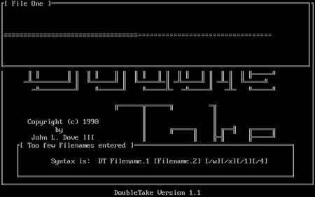 (image for) DoubleTake File Comparator v1.3