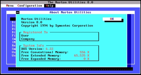 (image for) Norton Utilities Version 8.0 Update