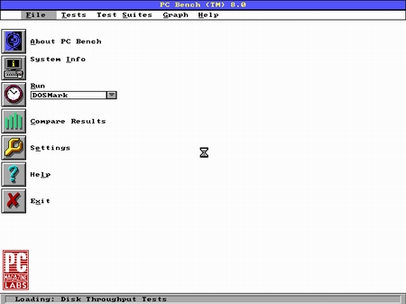 (image for) PC Magazine Labs Benchmark Release 8 (1993)