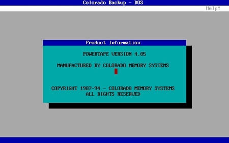 (image for) Colorado Powertape Version 4.05