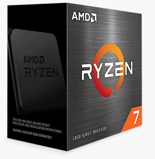 AMD Ryzen 7 5800X 8-Core 16-Thread 32mb Cache 3.8Ghz