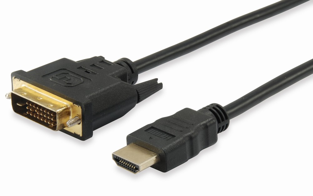 Equip HDMI to DVI Adapter Cable 5 meter HDMI Type A Male to DVI