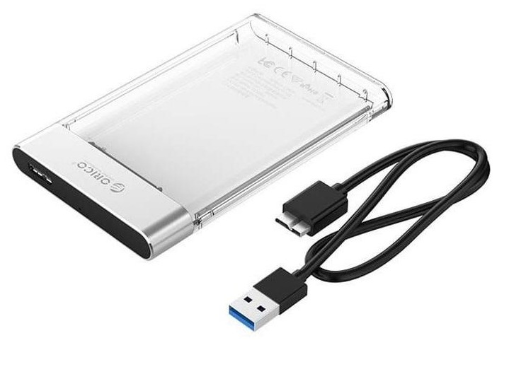 Orico 2.5 inch Transparent USB3.0 Hard Drive Enclosure