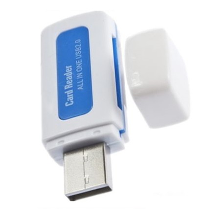 Memory Card Reader USB 2.0 4-Slot SD/MMC/TF/Micro MS M2