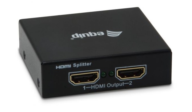 Equip 2-Port HDMI 1.4 Splitter 1 Input 2 Output
