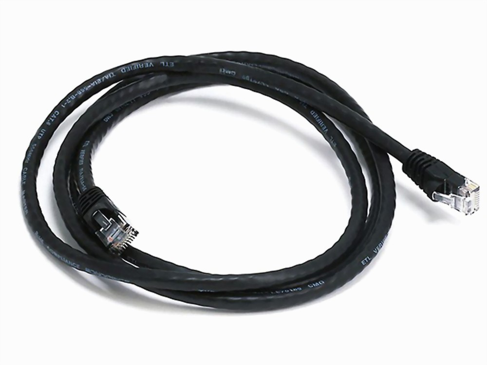 Equip Cat.e6 U/UTP Patch Cable Black 3 Meter