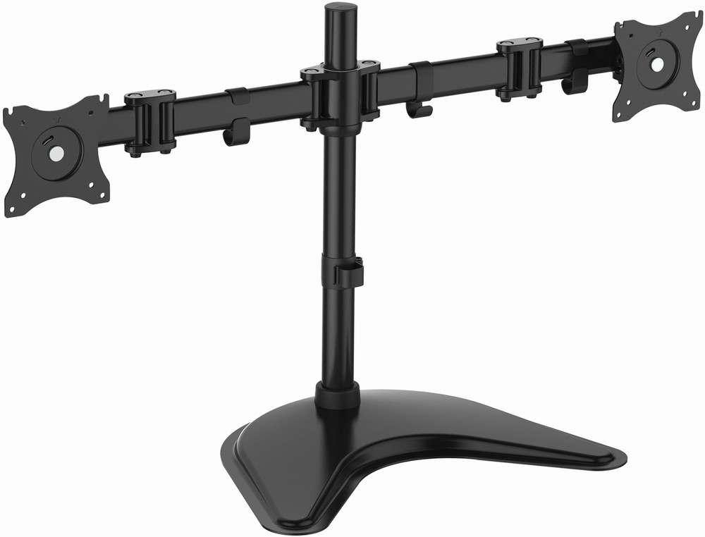 Equip 13-27 inch Articulating Dual Monitor Tabletop Stand