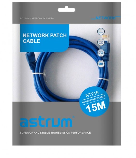 Astrum NT215 Network Patch Cable Cat5e 15 Meters