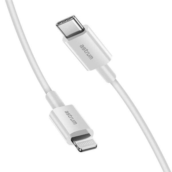Astrum USB-C to 8 pin Lightning Charge & Sync MFI Cable 1.2m