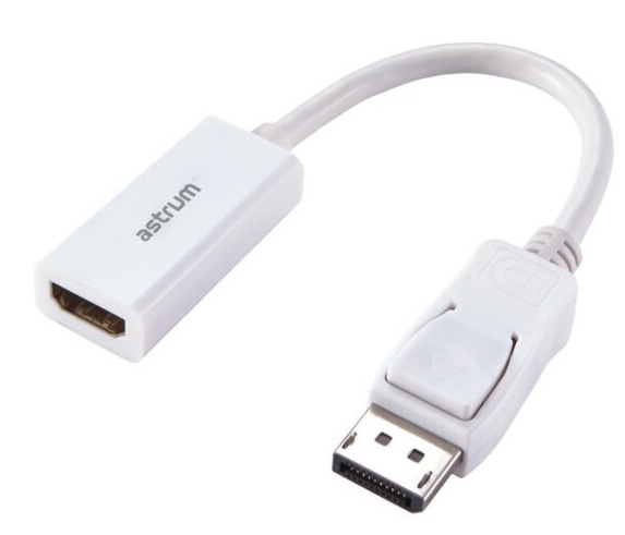 Astrum Display Port Male to HDMI Female Active Adapter