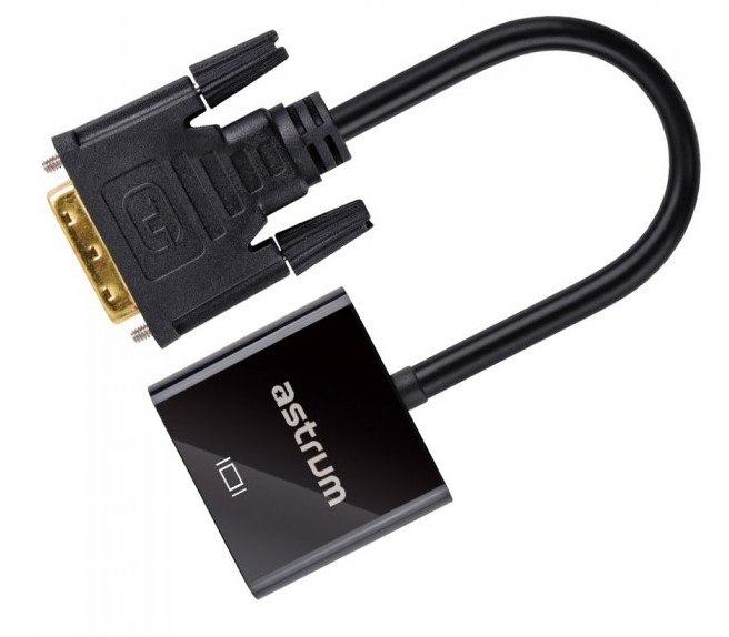 Astrum DVI-D 24+1 to VGA Female Adapter 14cm