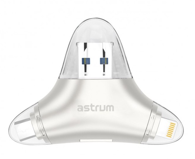 Astrum AA220 E-Disk Multi-Function Card Reader 3 in 1