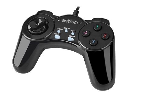 Astrum Wired USB Gamepad PC 10 Fire Buttons 1.5m