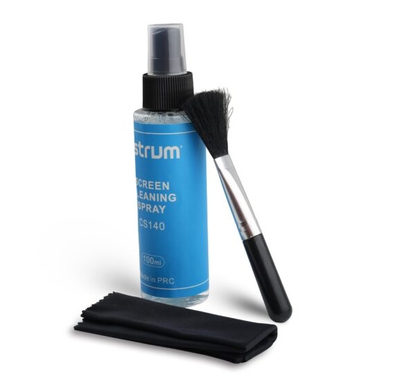Astrum 3 in 1 Screen Cleaning Kit Cloth/Brush/Solution