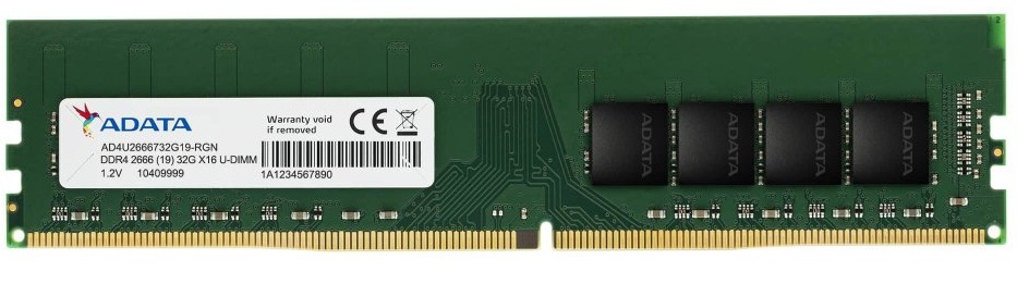 Adata 8GB U-DIMM DDR4 PC-3200 CL22 Desktop Memory