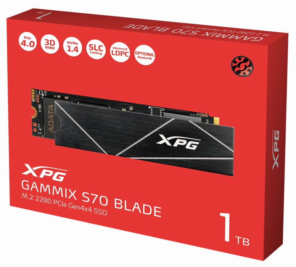 Adata XPG S70 M.2 PCIE Gen4 X4 NVME 1TB