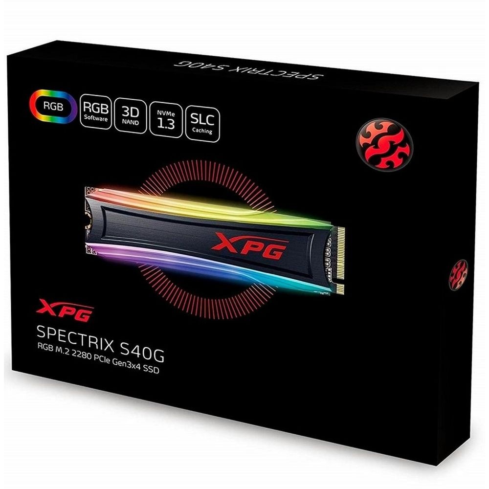 Adata XPG Spectrix S40 G NVME SSD 512GB RGB