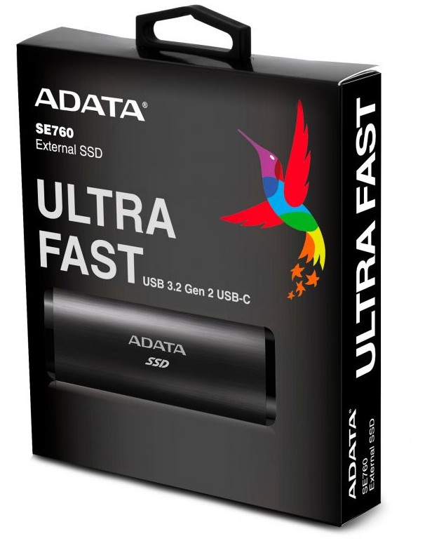 Adata SE760 External SSD 512GB USB 3.2 Gen 2 Type C