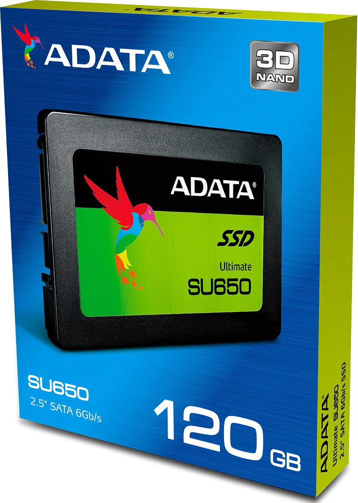 Adata Ultimate SU650 3D Nand SSD 2.5 inch 120GB SATA 6Gbps