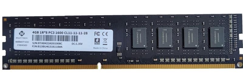 Biwintech 4GB 1600Mhz DDR3 Desktop Memory CL11