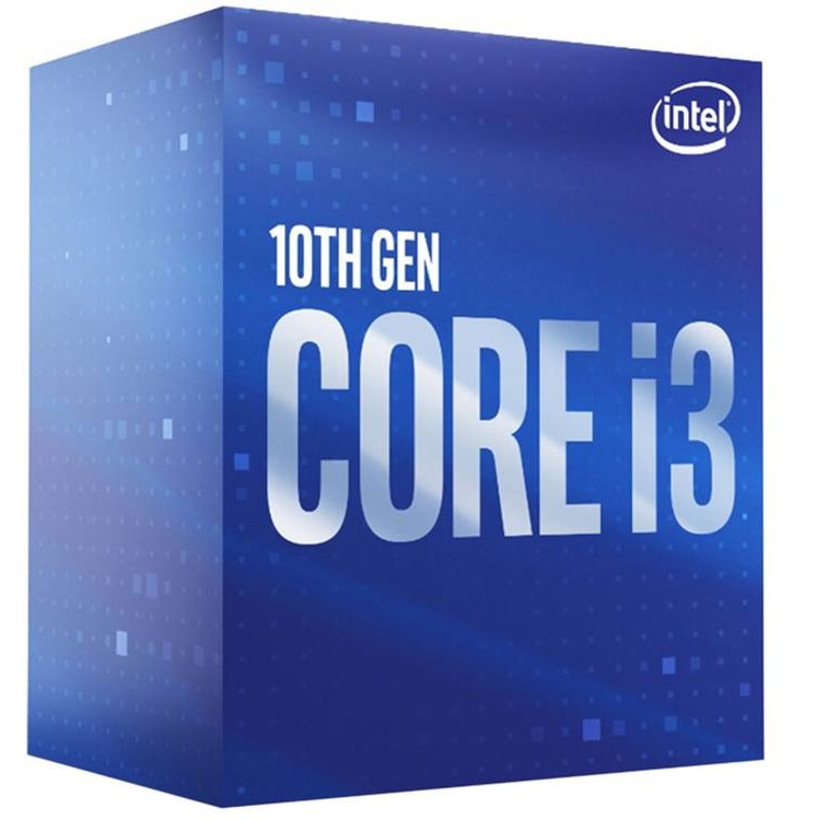 Intel Comet Lake-S I3-10100F 3.6Ghz 4-Core 8-Thread LGA1200