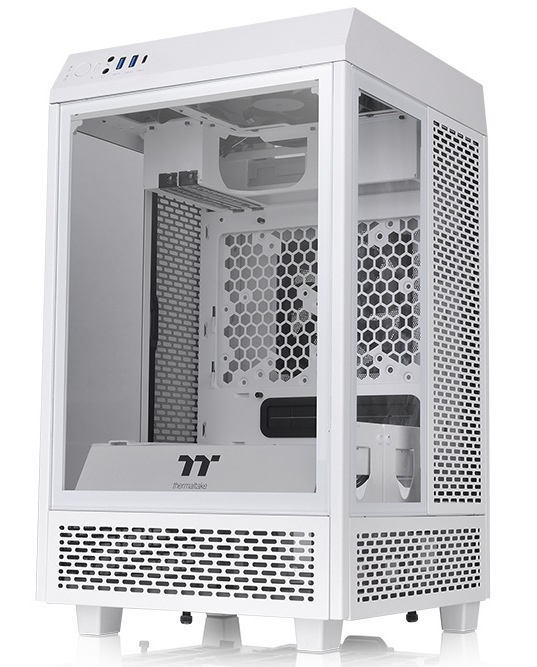 Thermaltake The Tower 100 Snow Mini Chassis support Mini ITX