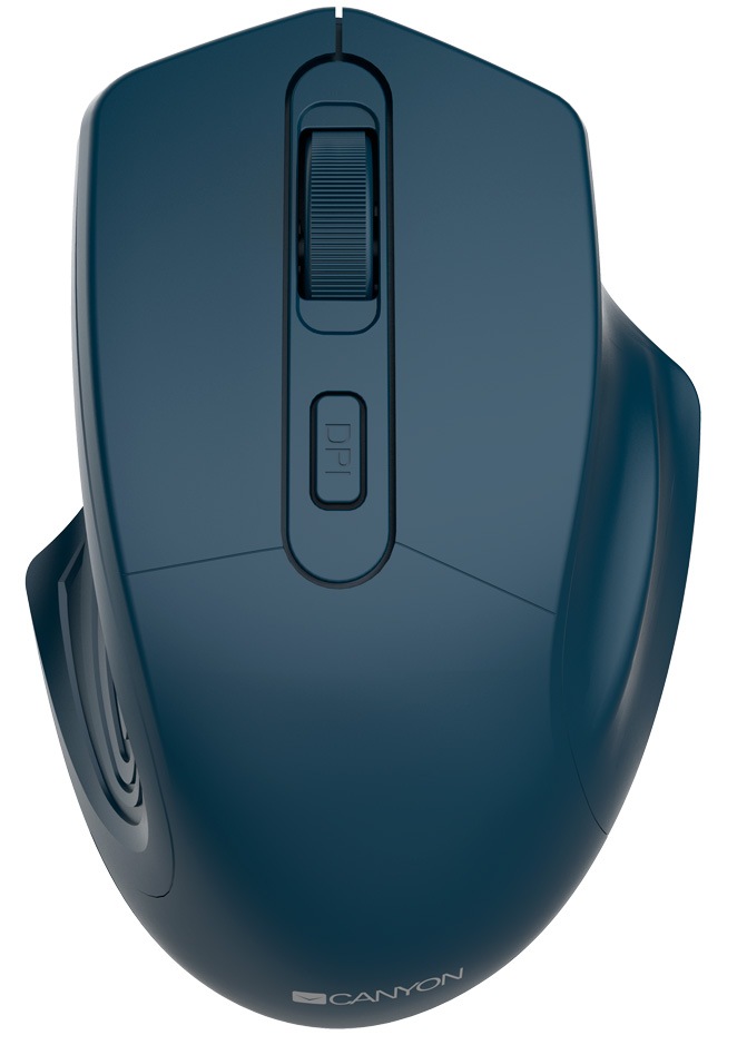 Canyon Wireless Mouse 4-Button 1,600DPI Switchable Optical