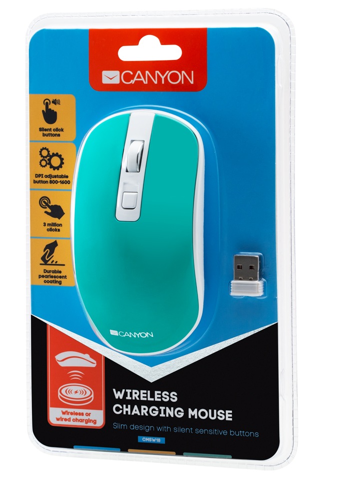 Canyon Wireless rechargeable mouse 1600Dpi