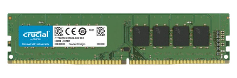 Crucial 4GB DDR4 2666MHz CL19 Desktop Memory