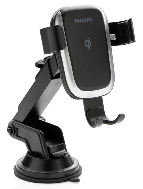 Philips Universal Car Mount with QI 10w Wireless Charging