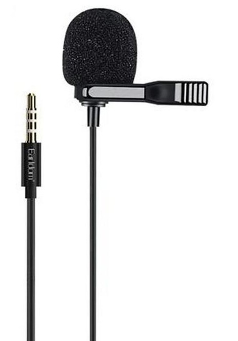 Earldom ET-34 Mini Microphone with clip 3.5mm