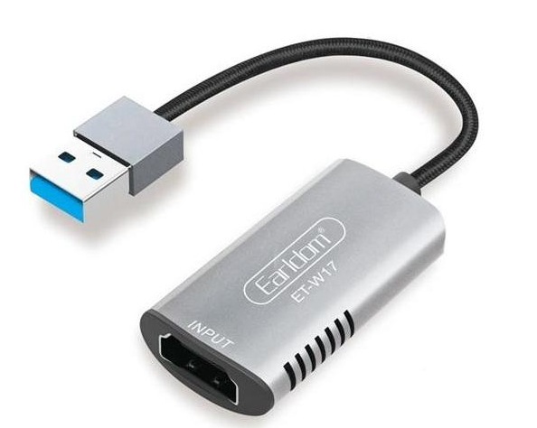 Earldom HDMI 4K To USB 3.0 Video Capture Adapter