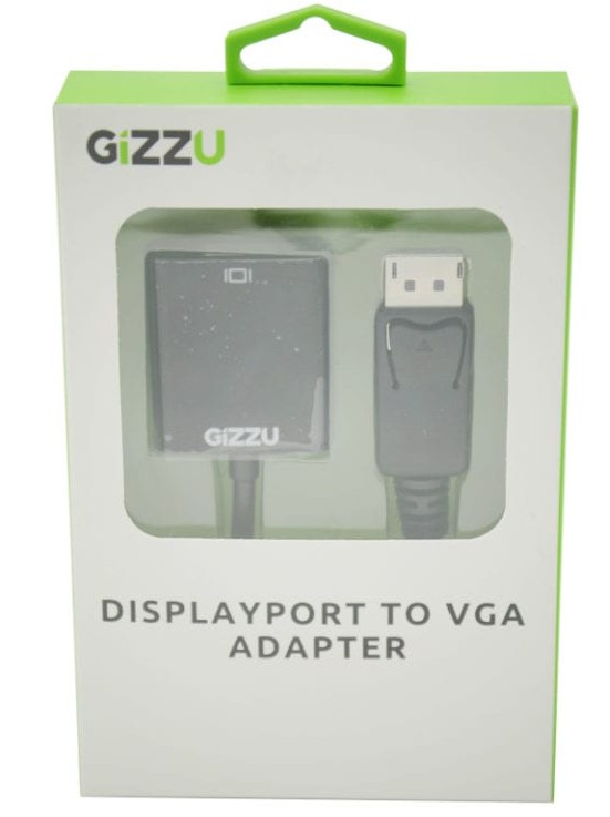 Gizzu Display Port to VGA Adapter 60Hz