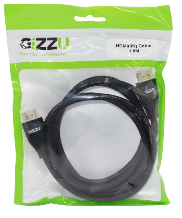 Gizzu High Speed V2.1 HDMI 8K4K 1.8 Meter