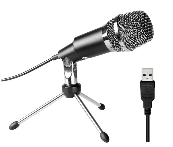 Fifine K668 Uni-Directional USB Condensor Microphone with Tripod