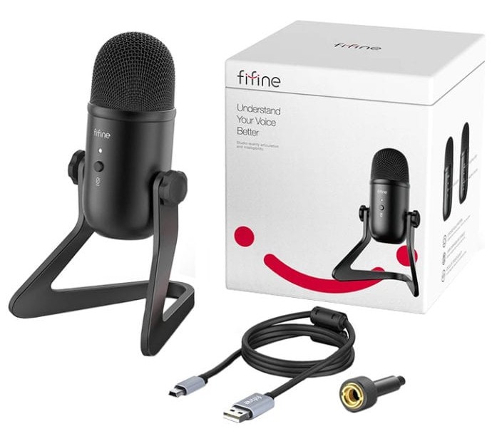 Fifine Broadcasting Uni-Directional Cardioid Studio Microphone